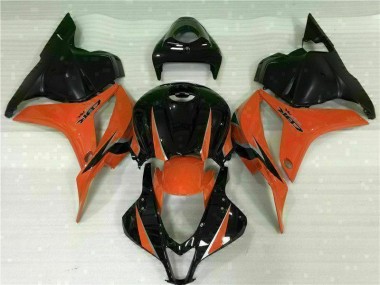 Custom 2009-2012 Black Honda CBR600RR Motorcycle Fairings