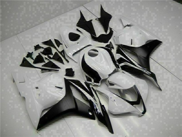 Custom 2009-2012 White Honda CBR600RR Motorcycle Fairing