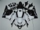 Custom 2009-2012 White Black Honda CBR600RR Motorcycle Replacement Fairings