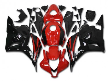 Aftermarket 2009-2012 Red Black Honda CBR600RR Motor Fairings
