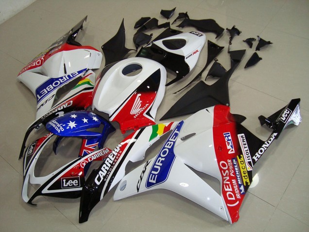 Custom 2009-2012 Eurobet Honda CBR600RR Motorcycle Fairing Kit