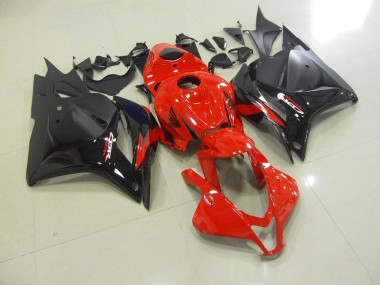 Custom 2009-2012 Red Black OEM Style Honda CBR600RR Replacement Motorcycle Fairings