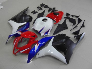 Custom 2009-2012 Red White Black Honda CBR600RR Motorbike Fairing