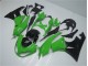 Custom 2009-2012 Green Black Kawasaki ZX6R Replacement Motorcycle Fairings