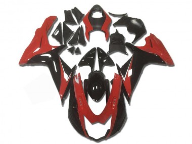 Custom 2011-2021 Red Black Suzuki GSXR 600/750 Bike Fairing Kit