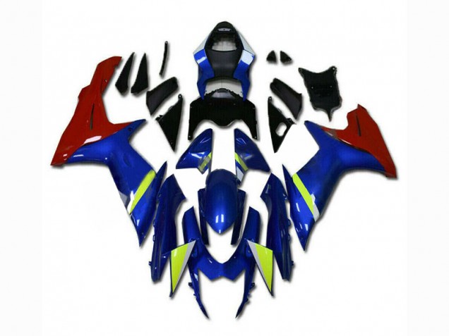 Custom 2011-2021 Blue Red Suzuki GSXR 600/750 Motorcycle Bodywork