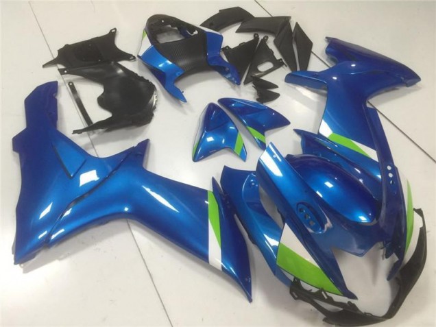 Custom 2011-2021 Blue Suzuki GSXR 600/750 Replacement Fairings