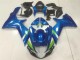 Custom 2011-2021 Blue Suzuki GSXR 600/750 Replacement Fairings