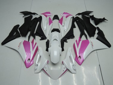 Aftermarket 2011-2013 White Pink Honda CBR250RR Moto Fairings