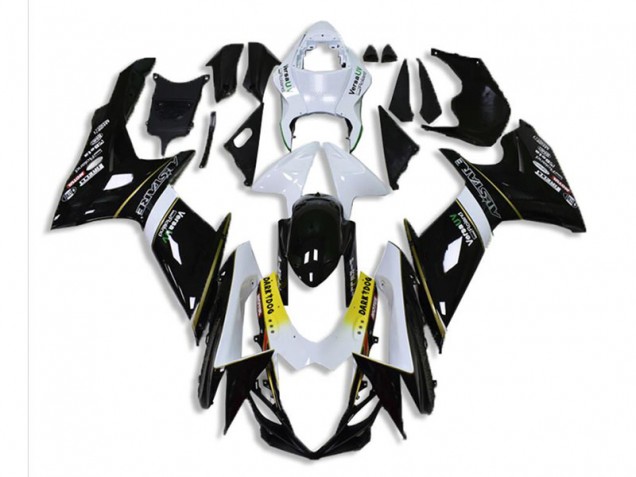 Aftermarket 2011-2021 Black White Suzuki GSXR 600/750 Motorcylce Fairings