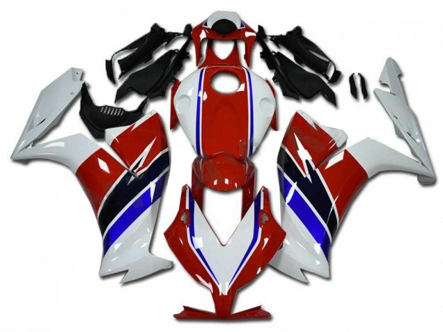 Aftermarket 2012-2016 Red White Honda CBR1000RR Motorcycle Fairings