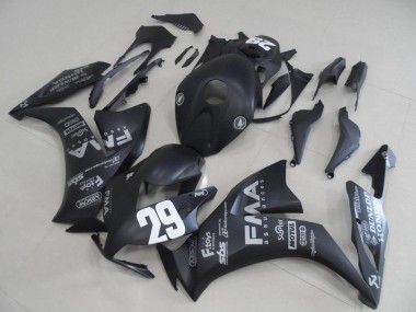 Aftermarket 2012-2016 Matte Black Grey Decals 29 Honda CBR1000RR Replacement Motorcycle Fairings