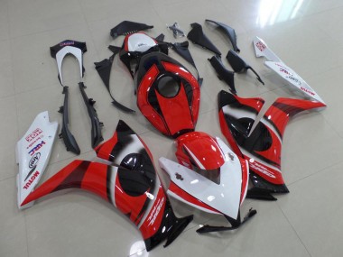 Custom 2012-2016 Red Black White Honda CBR1000RR Motorcycle Fairing Kits