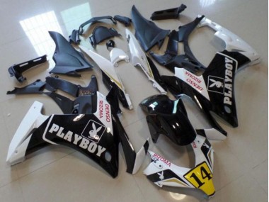 Aftermarket 2013-2015 Black Playboy 14 Honda CBR500RR Motorbike Fairing