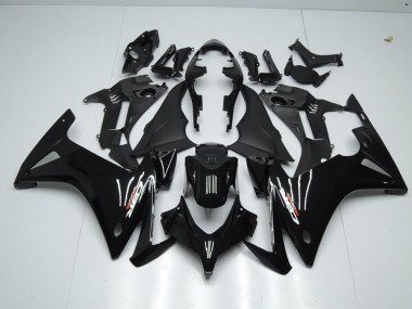 Custom 2013-2015 Glossy Black Honda CBR500RR Motorbike Fairing Kits