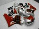 Custom 2013-2021 Red Silver Honda CBR600RR Motorcycle Fairing Kits