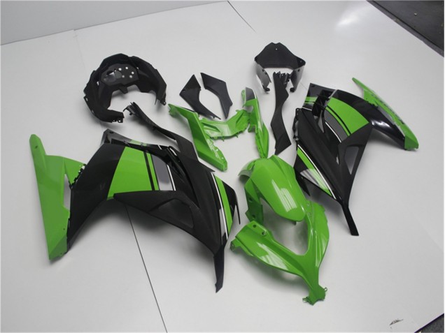 Aftermarket 2013-2016 Green Black Kawasaki EX300 Motor Bike Fairings