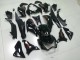 Custom 2013-2016 Black Kawasaki Z800 Motorcycle Fairings Kits