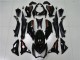 Custom 2013-2016 Black Kawasaki Z800 Motorcycle Fairings Kits