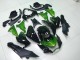 Custom 2013-2016 Green Black Kawasaki Z800 Moto Fairings