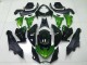 Custom 2013-2016 Green Black Kawasaki Z800 Moto Fairings