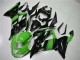 Custom 2013-2018 Green Black Kawasaki ZX6R Motorcycle Fairings