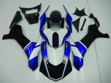 Aftermarket 2015-2019 Black Blue Yamaha YZF R1 Motorcycle Fairings Kits
