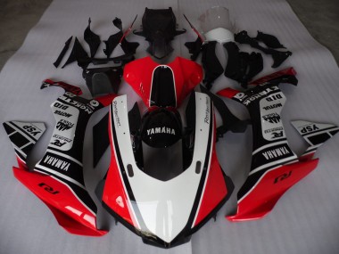 Aftermarket 2015-2019 Red White Black Yamaha YZF R1 Motorcycle Replacement Fairings