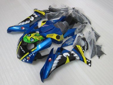 Aftermarket 2015-2019 Blue Rossi Yamaha YZF R1 Motorcycle Fairing