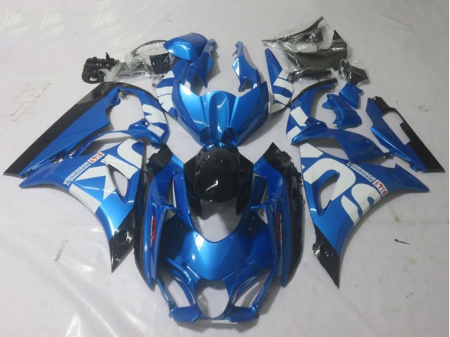 Custom 2017-2021 Blue Suzuki GSXR 1000 Motor Bike Fairings