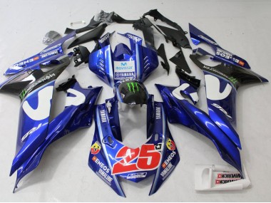 Aftermarket 2017-2021 Movistar Yamaha YZF R6 Motorcylce Fairings