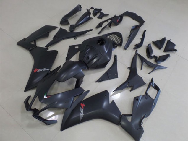 Custom 2011-2018 Black Aprilia RS4 50 125 Motorbike Fairing