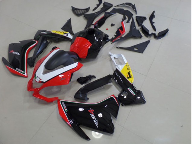 Custom 2011-2018 Black Red White Aprilia RS4 50 125 Motor Bike Fairings