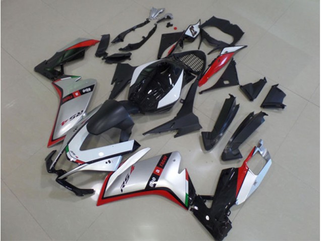 Custom 2011-2018 Black Silver Red Aprilia RS4 50 125 Replacement Motorcycle Fairings