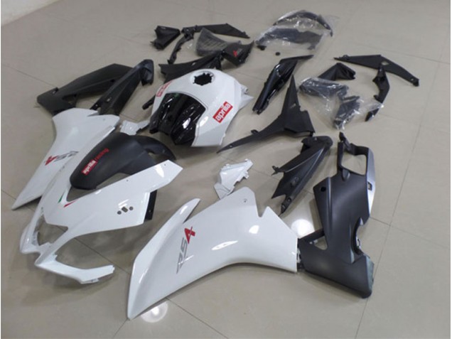 Custom 2011-2018 White Black Aprilia RS4 50 125 Motorcycle Bodywork