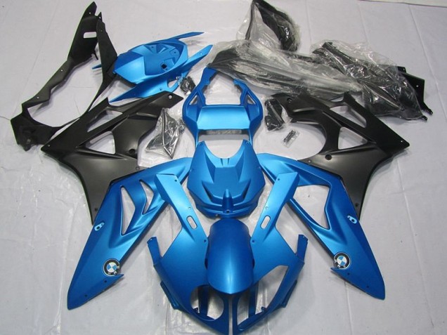 Custom 2009-2014 Black Blue BMW S1000RR Motorbike Fairings