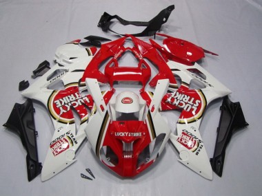 Custom 2009-2014 Red White Lucky Strike BMW S1000RR Motorbike Fairing