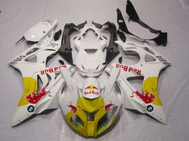 Custom 2009-2014 Yellow White RedBull BMW S1000RR Bike Fairing Kit