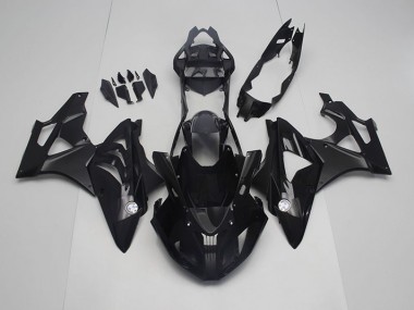 Custom 2009-2014 Black BMW S1000RR Motorcycle Fairing Kits