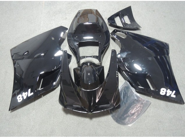 Aftermarket 1993-2005 Black Ducati 748 Motorcycle Fairing Kit