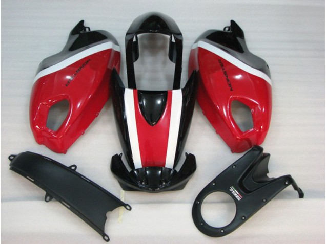 Custom 2008-2012 Black Red 796 Ducati Monster 696 Motorbike Fairing Kits