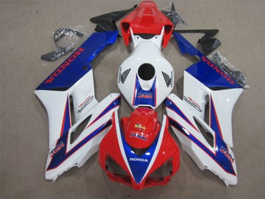 Aftermarket 2004-2005 White Blue Red HRC Honda CBR1000RR Motorcycle Fairing