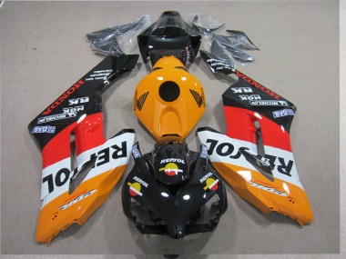 Custom 2004-2005 Orange Red Repsol Honda CBR1000RR Moto Fairings