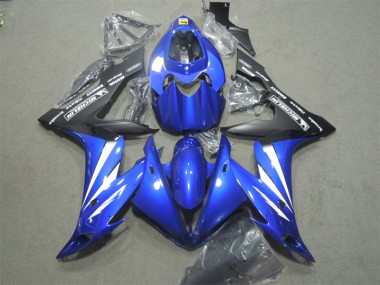 Custom 2004-2005 Blue White Honda CBR1000RR Motorbike Fairing