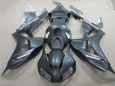 Aftermarket 2006-2007 Black Honda CBR1000RR Replacement Motorcycle Fairings