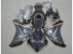 Custom 2008-2011 Black Gold Fireblade Honda CBR1000RR Motorbike Fairing Kits