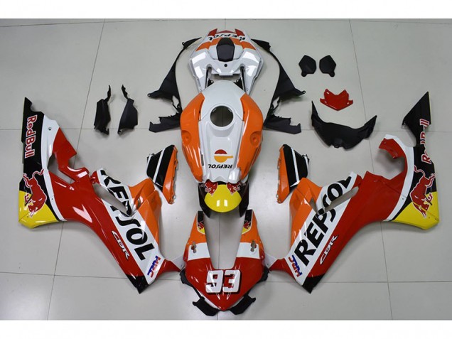 Aftermarket 2017-2020 Repsol 93 Red Bull Honda CBR1000RR Motorcycle Fairing