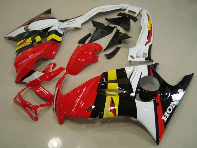 Aftermarket 1995-1998 Red Black White Yellow Honda CBR600 F3 Motorbike Fairing