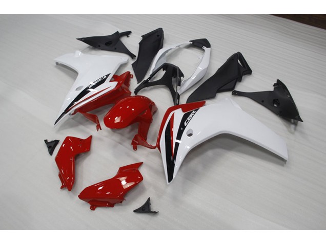 Aftermarket 2011-2013 Red White Black Honda CBR600F Motorcycle Replacement Fairings