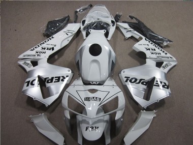 Aftermarket 2005-2006 White Black Repsol Honda CBR600RR Motorcyle Fairings